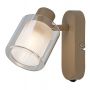 Rabalux Mirral 73063 kinkiet 1x15 W beżowy zdj.1