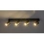 Rabalux Gerhard 73074 lampa podsufitowa 4x15 W szara zdj.4