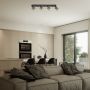 Rabalux Gerhard 73074 lampa podsufitowa 4x15 W szara zdj.5