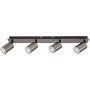 Rabalux Gerhard 73074 lampa podsufitowa 4x15 W szara zdj.1