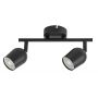 Rabalux Lianet 73102 lampa podsufitowa 2x15 W czarna zdj.3
