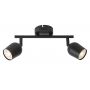 Rabalux Lianet 73102 lampa podsufitowa 2x15 W czarna zdj.4
