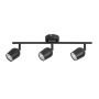 Rabalux Lianet 73103 lampa podsufitowa 3x15 W czarna zdj.3
