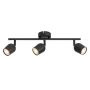Rabalux Lianet 73103 lampa podsufitowa 3x15 W czarna zdj.4