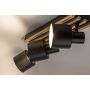 Rabalux Noxelle 73422 lampa podsufitowa 3x10 W czarna-drewno zdj.5