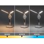 Rabalux Novilo 74030 lampa biurkowa 2x7 W biała zdj.5