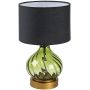 Rabalux Pirelo 74033 lampa stołowa 1x25 W czarna-zielona zdj.1