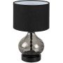 Rabalux Pirelo 74034 lampa stołowa 1x25 W czarna-przydymiona zdj.1