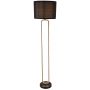 Rabalux Domiro 74043 lampa stojąca 1x60 W czarna-złota zdj.1