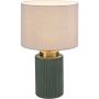 Rabalux Glovy 74046 lampa stołowa 1x40 W biała-zielona zdj.1