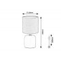 Rabalux Daphni 74053 lampa stołowa 1x40 W beżowa zdj.2
