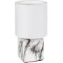 Rabalux Nalisa 74069 lampa stołowa 1x40 W biała zdj.1