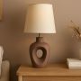 Rabalux Madelor 74080 lampa stołowa 1x25 W brązowa zdj.3