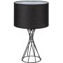 Rabalux Nivra 74082 lampa stołowa 1x40 W czarna zdj.1