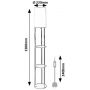 Rabalux Bronn 74107 lampa stojąca 1x40 W beżowa zdj.2