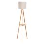 Rabalux Trevia 74108 lampa stojąca 1x40 W drewno zdj.3