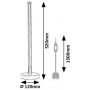 Rabalux Nivaro 74165 lampa stołowa 1x8 W biała-czarna zdj.2