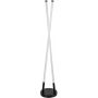 Rabalux Nivaro 74166 lampa stojąca 2x28 W biała-czarna zdj.1