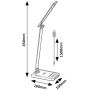 Rabalux Traze 74213 lampa biurkowa 1x5 W czarna zdj.2