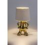 Rabalux Smurfy 74215 lampa stołowa 1x40 W złota-kremowa zdj.3
