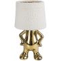 Rabalux Smurfy 74215 lampa stołowa 1x40 W złota-kremowa zdj.1