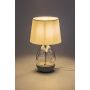 Rabalux Apolonia 74227 lampa stołowa 1x40 W biała-przezroczysta zdj.3