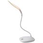 Rabalux Bedi 74234 lampa biurkowa 1x2 W biała zdj.5