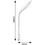 Rabalux Tafi 74238 lampa biurkowa 1x2 W biała zdj.2