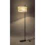 Rabalux Narmin 74240 lampa stojąca 1x40 W czarna-beżowa zdj.5