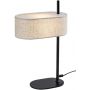 Rabalux Narmin 74241 lampa stołowa 1x40 W czarna-beżowa zdj.1