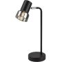 Rabalux Hatice 74278 lampa biurkowa 1x15 W czarna-przydymiona zdj.3