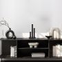Rabalux Ramira 74365 lampa stołowa 3x5 W czarna-przezroczysta zdj.5