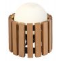 Rabalux Noxelle 74420 lampa stołowa 1x5 W czarna-drewno zdj.1