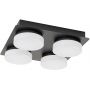 Rabalux Attichus 75004 lampa podsufitowa 4x21 W czarny zdj.1