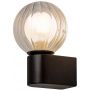 Rabalux Colzar 75021 kinkiet 1x3.5 W czarny-przezroczysty zdj.1