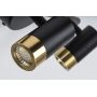 Rabalux Kadir 75041 kinkiet 2x6 W czarny-przezroczysty-złoty zdj.5