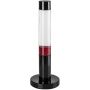 Rabalux Lavastic 76028 lampa stołowa 1x25 W czarna-przezroczysta-czerwona zdj.3