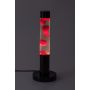 Rabalux Lavastic 76028 lampa stołowa 1x25 W czarna-przezroczysta-czerwona zdj.4