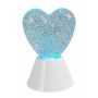 Rabalux Sparkly 76040 lampa stołowa 1x0.8 W biała zdj.4