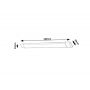 Rabalux Batten light2 78022 lampa podszafkowa 1x10 W biała zdj.2