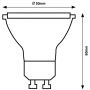 Rabalux Smd-Led 79082 żarówka led 1x7 W 4000 K gu10 zdj.2
