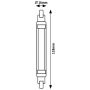 Rabalux Smd-Led 79099 żarówka led 1x8 W 2700 K r7s zdj.2