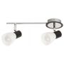 Rabalux Ati 5977 lampa podsufitowa 2x40 W biała-czarna zdj.1