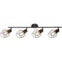 Rabalux Belano 3537 lampa podsufitowa 4x40 W czarna zdj.1