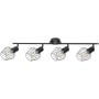 Rabalux Belano 3537 lampa podsufitowa 4x40 W czarna zdj.3