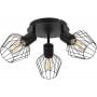 Rabalux Belano 3536 lampa podsufitowa 3x40 W czarna zdj.3