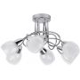 Rabalux Dave 6085 lampa podsufitowa 6x W biała-chrom zdj.1