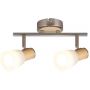 Rabalux Gavin 6487 lampa podsufitowa 2x40 W biała-chrom-satyna zdj.3