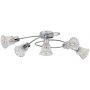 Rabalux Hestia 5304 lampa podsufitowa 5x40 W chrom-przezroczysta zdj.1