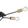 Rabalux Lanny 2103 lampa podsufitowa 6x15 W czarna zdj.4